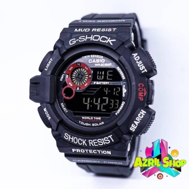 Jam tangan sport G-SOCK digital / jam tangan murah pria casio anti air / jam tangan digital sport