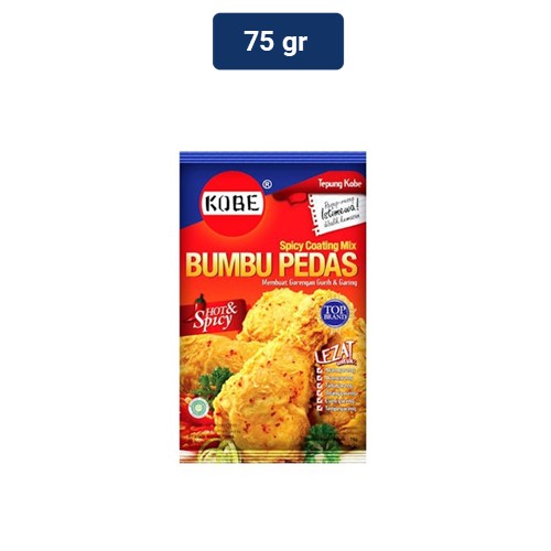 Kobe Tepung Bumbu Pedas 75gr