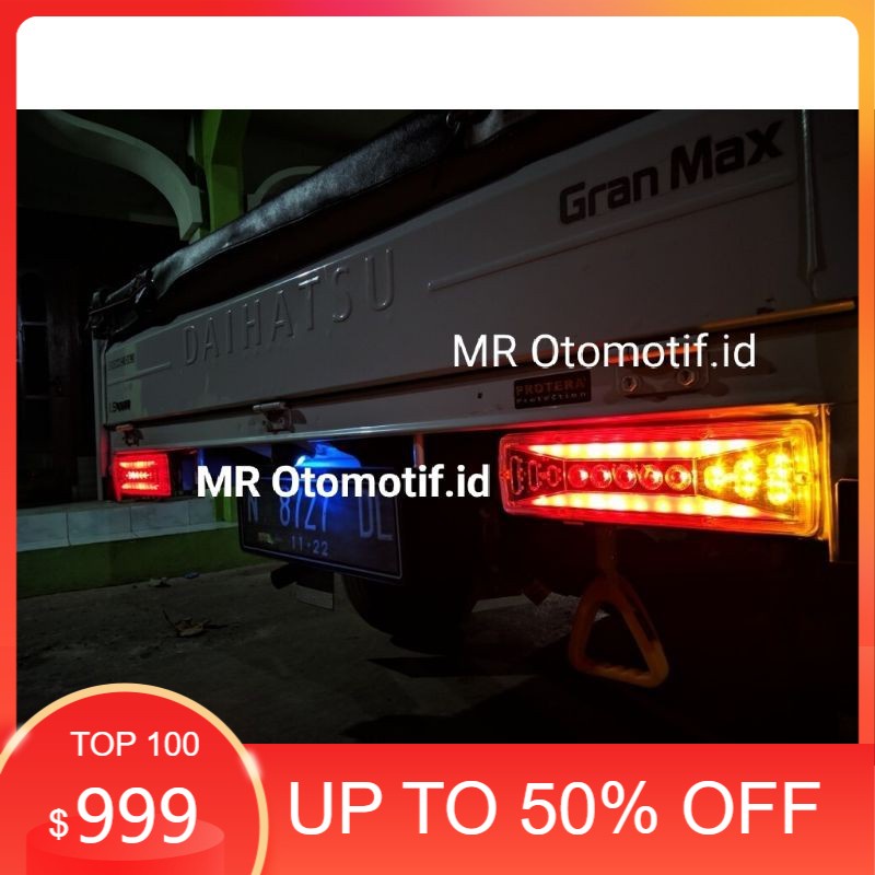 Lampu Rem Belakang Stop lamp LED ST-1225 Mobil Pickup L300 New Carry Futura Panther 12 V Volt 30 Cm