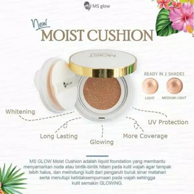 MS GLOW MOIST CUSHION (bedak padat)