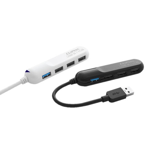 USB HUB CLIPtec RZH353 Hurricane 1Port 3.1 + 3Port 2.0-CLiPtec RZH 353