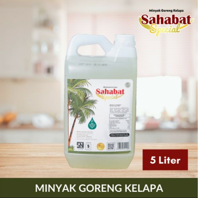

Minyak Goreng Kelapa "Sahabat" 5 Liter