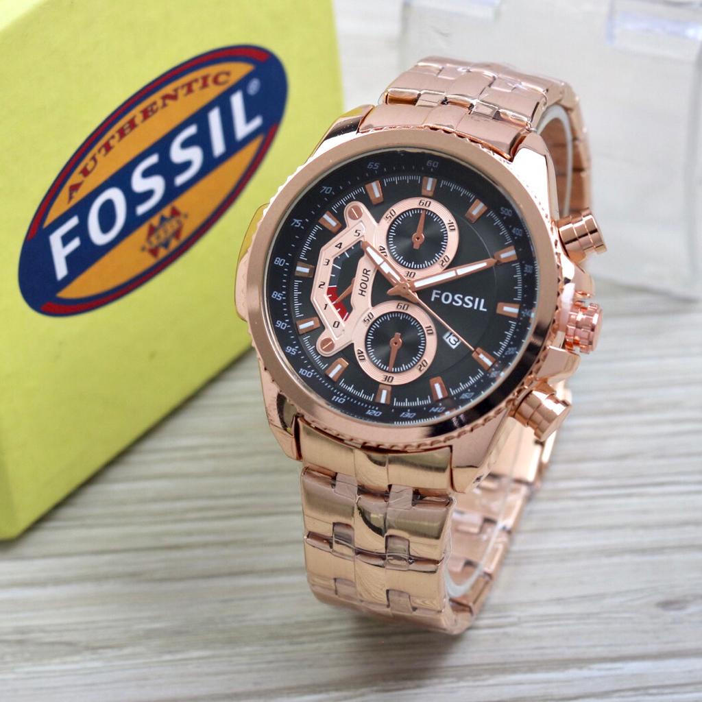 BEST SELLER JAM TANGAN PRIA O90 TALI RANTAI CHRONO HIASAN TANGGAL AKTIF DM 4.8CM FREE BOX || JAM TANGAN PRIA JAM TANGAN COWOK MURAH