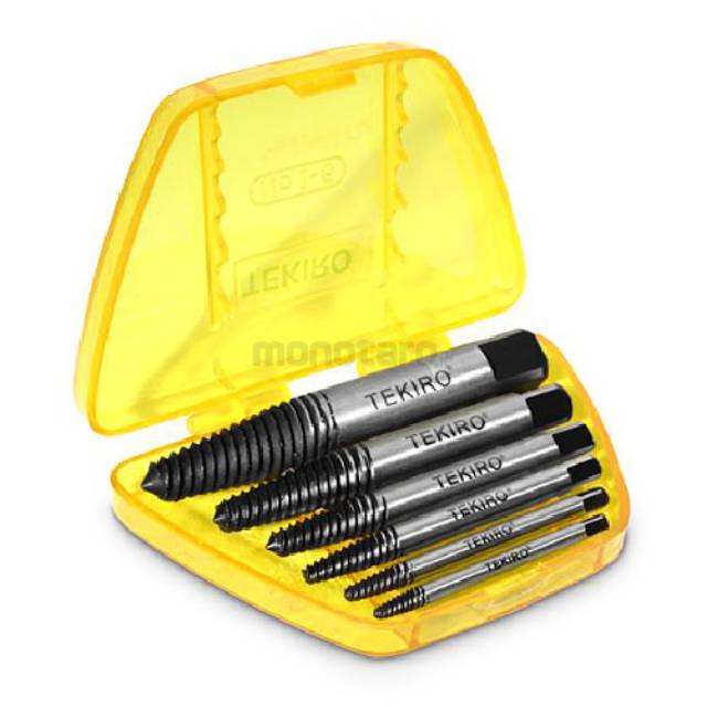 Tekiro Screw Extractor Set (Tap Balik ) 6 Pcs Tekiro