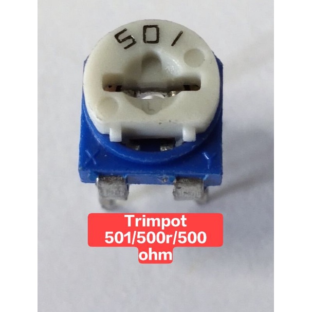 trimpot vr variabel resistor 501/500r/500 ohm