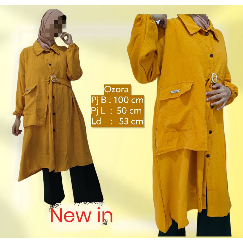 Tunik merek Azora Fashion/Baju Cewe
