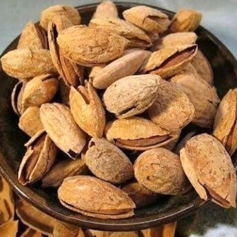 kacang almond garing 100gr