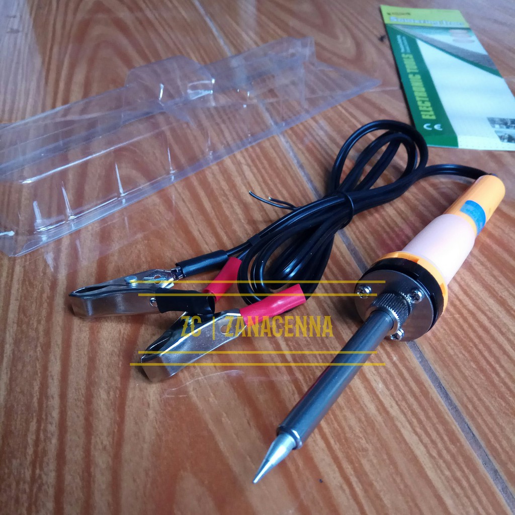 Solder DC 12 Volt 40 Watt Solder Orange Murah