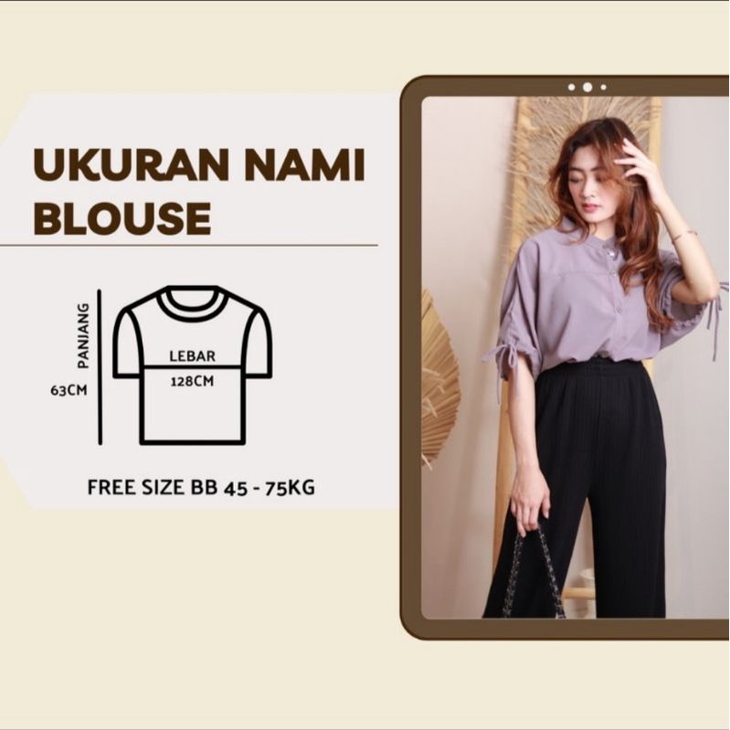 Baju Wanita Atasan Nami Blouse