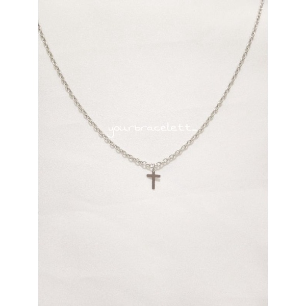 kalung salib wanita pendant kecil