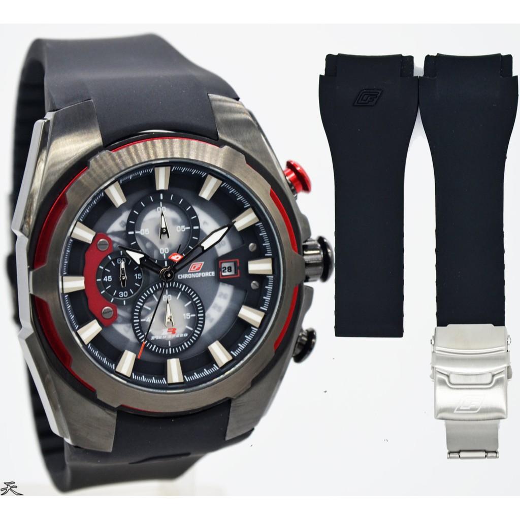 Jam Tangan Pria Chronoforce 5317MB BLACK