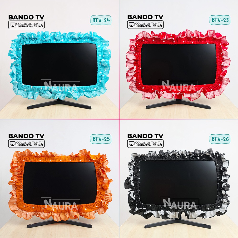Bando TV Minimalis 24-32 inch cover TV