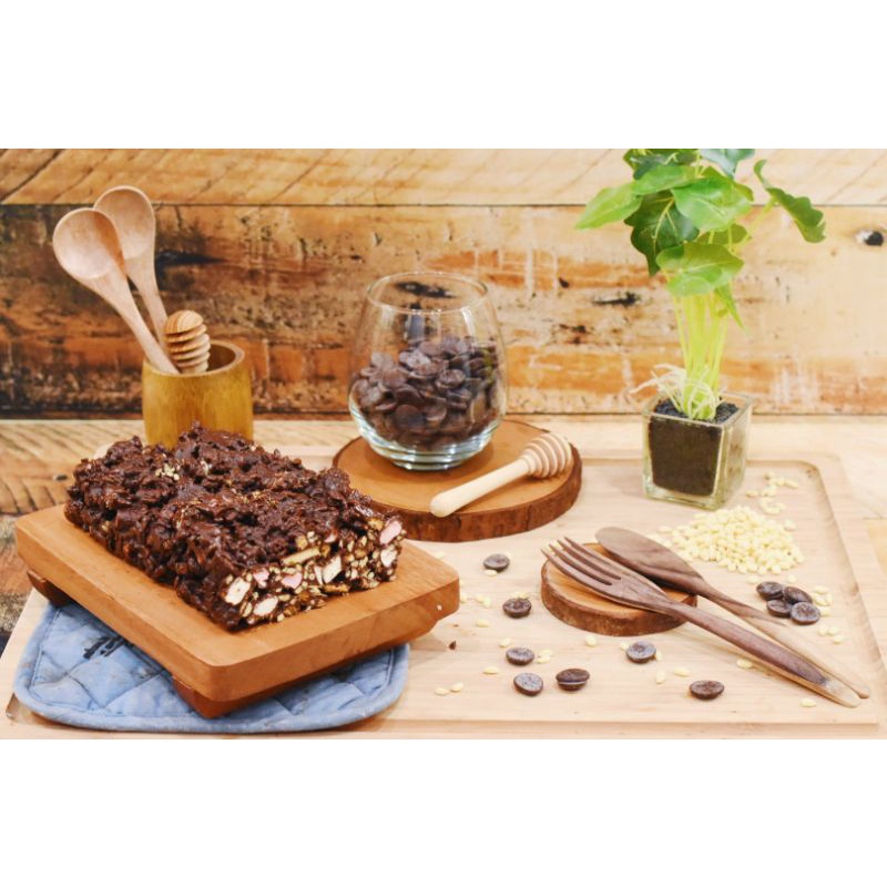 

wonder barz rocky road chocolate crispy crunch flavour