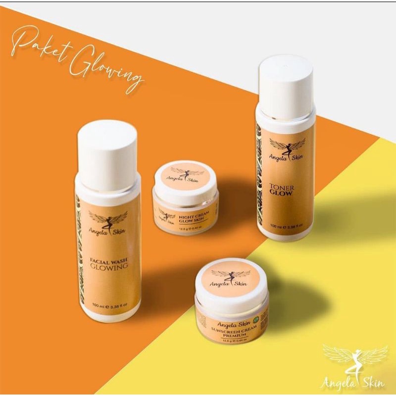 Paket Glowing Angela Skin