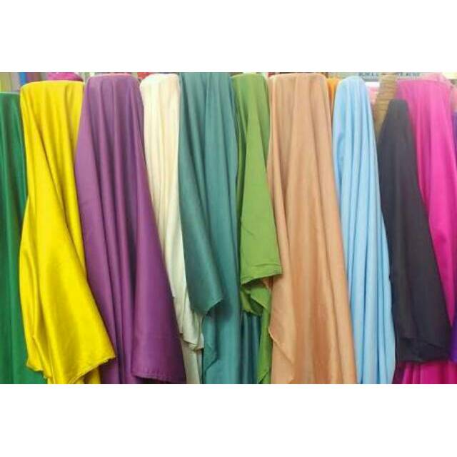Kain Satin - Harga Per Setengah Meter