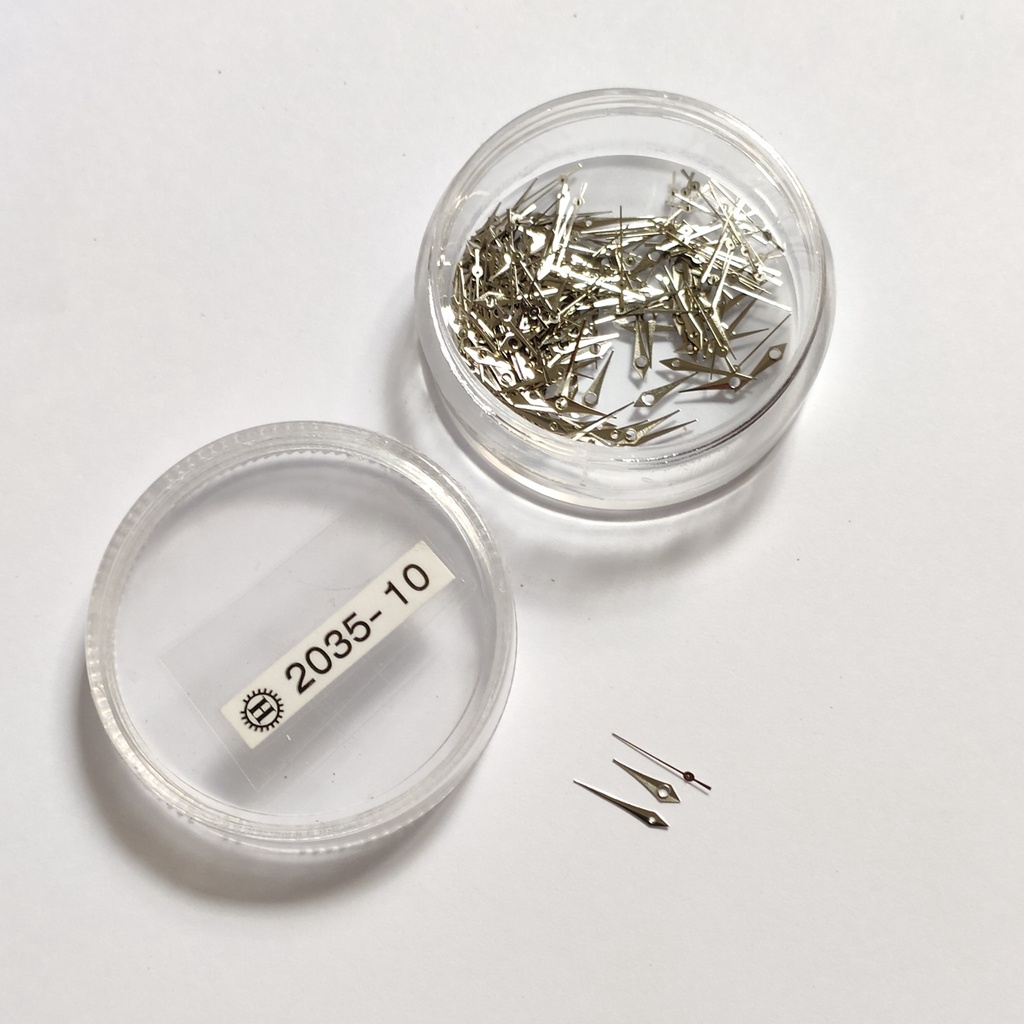 Jarum Miyota 2035 No 10 Silver Fullset jarum Miyota Mesin Miyota