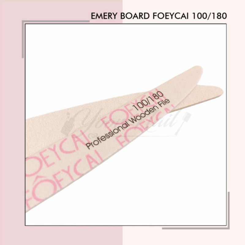 Emery board foeycai kikir kuku nail file buffer nails manicure