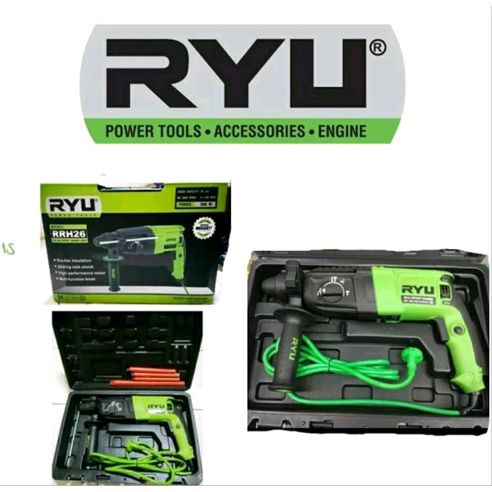 PROMO Mesin bor rotary hammer ryu
