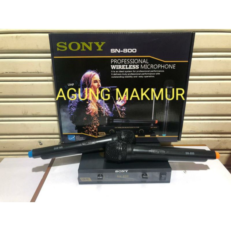 Mic Wireless Sony SN 800 Mikrofon Wireless