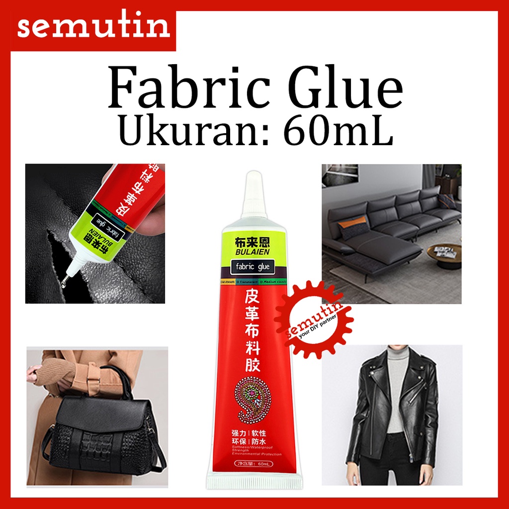 

Fabric Glue / Lem Kain Kulit / Serbaguna Multifungsi