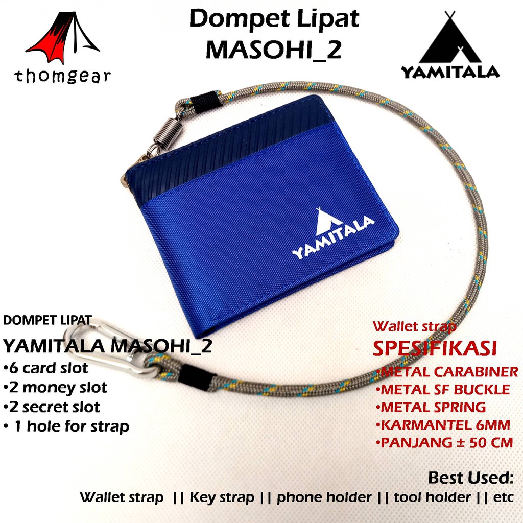 Thomgear Yamitala Dompet Lipat Masohi 2 Original