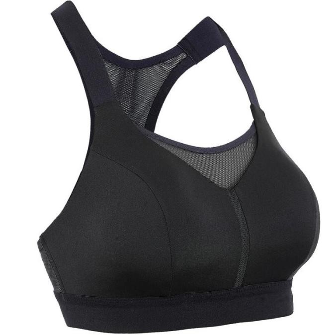Ka891 Kalenji Sport Bra Padded Black Cuppidhalash