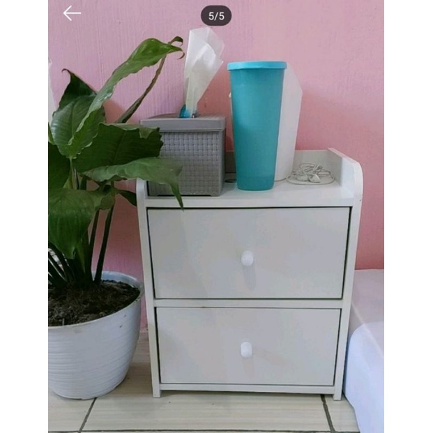 MEJA NAKAS KECIL BED SIDE TABLE LACI SERBAGUNA MEJA SAMPING