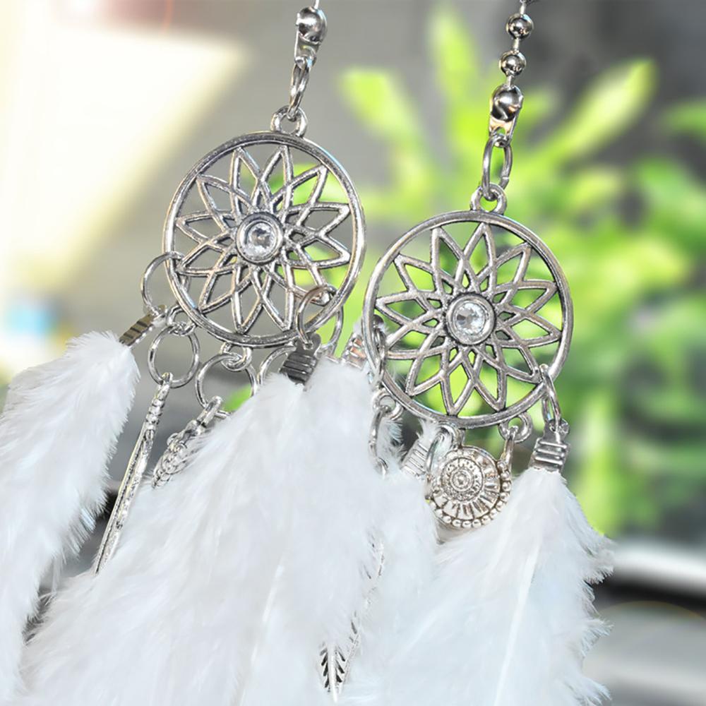 Suyou Gantungan Dream Catcher Handmade Dengan Hiasan Bulu Untuk Dekorasi Rumah