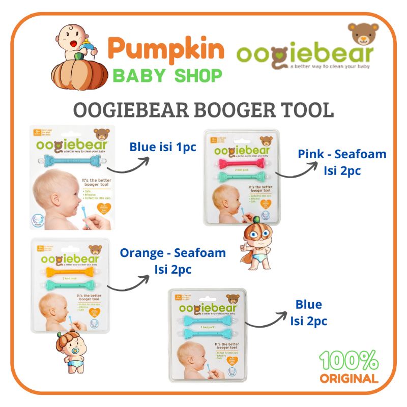 Oogiebear Booger Tool / Oogiebear pembersih Hidung dan Telinga bayi