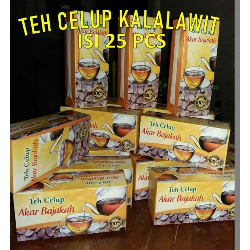 

PROMO TEH CELUP BAJAKAH KALALAWIT ISI 25 PCS
