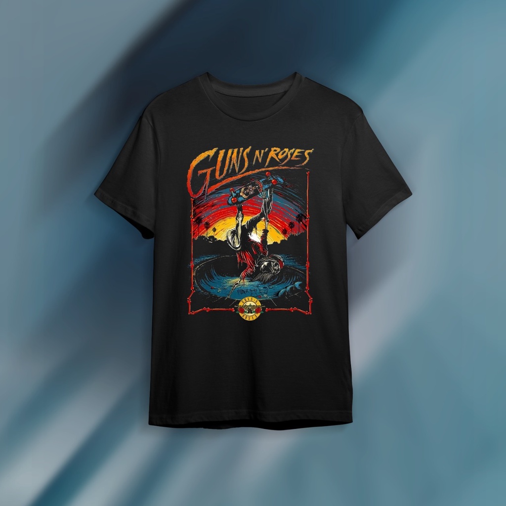 KAOS SKATE GUNS N ROSES / T-SHIRT GUNS N ROSES