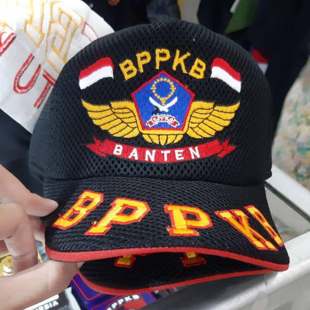 Topi jaring BPPKB model wing