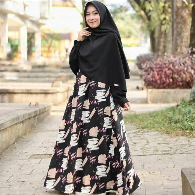 COD(Bisa bayar ditempat)Gamis monalisa
