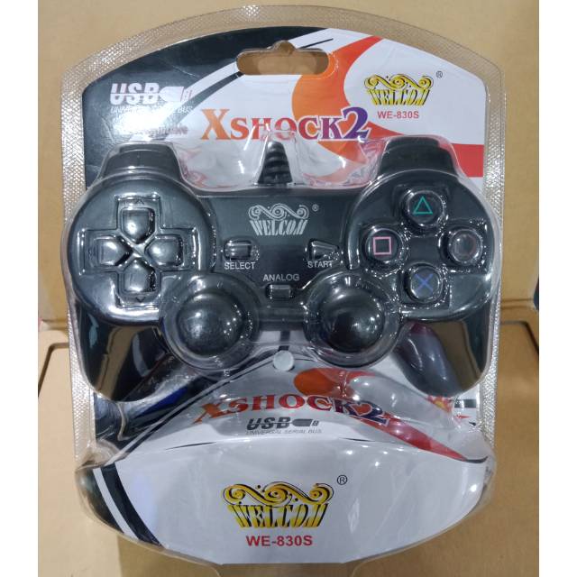 STIK PC SINGLE HITAM / GAMEPAD USB SINGLE HITAM