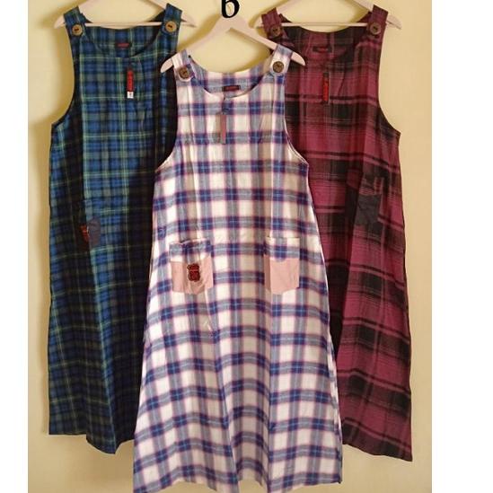 Overall kotak flanel jevanni [MGG.20Au22d]