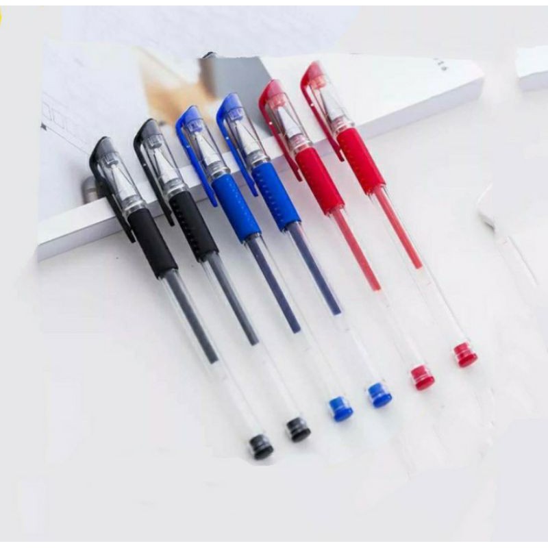 

Pena Gel Mimi ( Hitam - Merah - Biru ) Bolpen - Pulpen - Gelpen - Pen