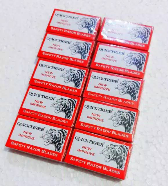 Silet tiger per pack kecil isi 10pcs silet