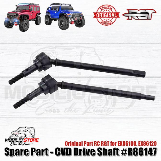 Spare Part CVD Drive Shaft #R86147 Original Part RC RGT EX86100 86120
