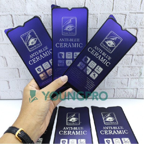 CERAMIC ANTI BLUE MATTE OPPO A91 A92 A93 A94 A11K A12 A15 A15S A16 F7 F9 F11 F11 PRO F15