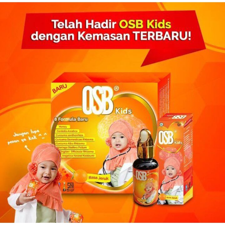Omar Smart Brain Madu for Kids OSB Vitamin untuk otak anak fokus