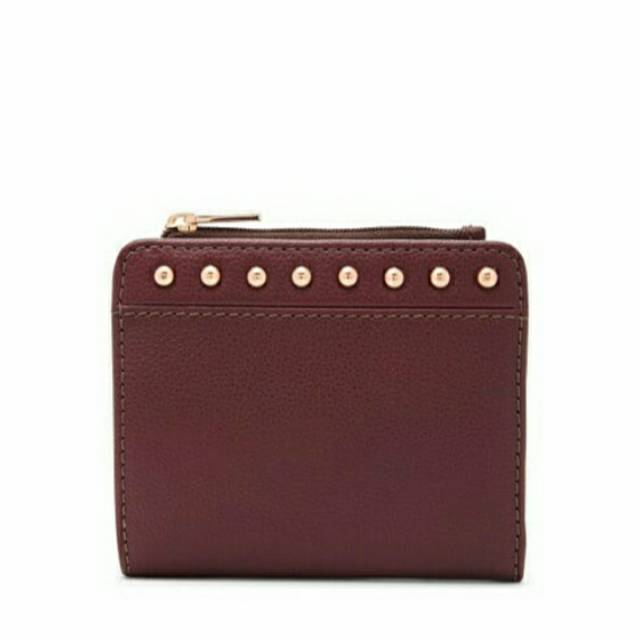 fossil jori bifold fig studded