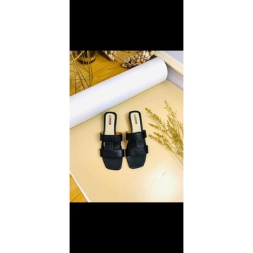 Sandal kulit wanita polet Z sol tahu