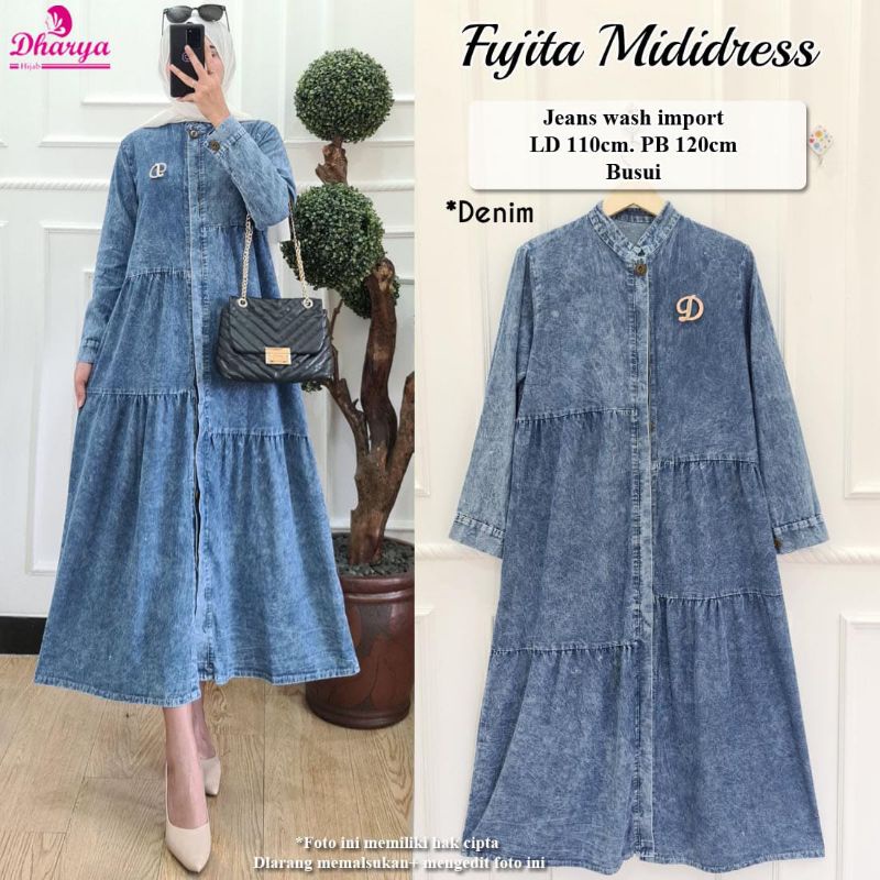 Fujita Midi Dress by Dharya