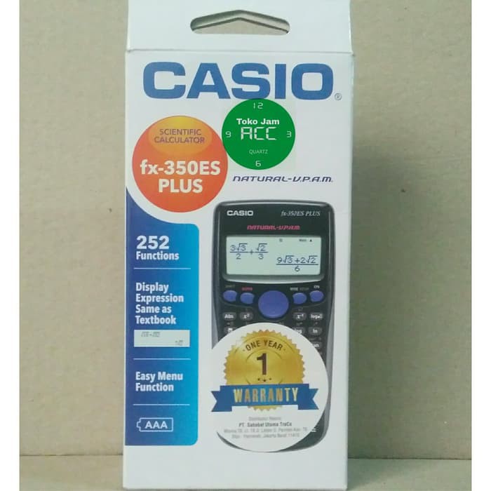 

Kalkulator Scientific Casio Fx-350ES Plus