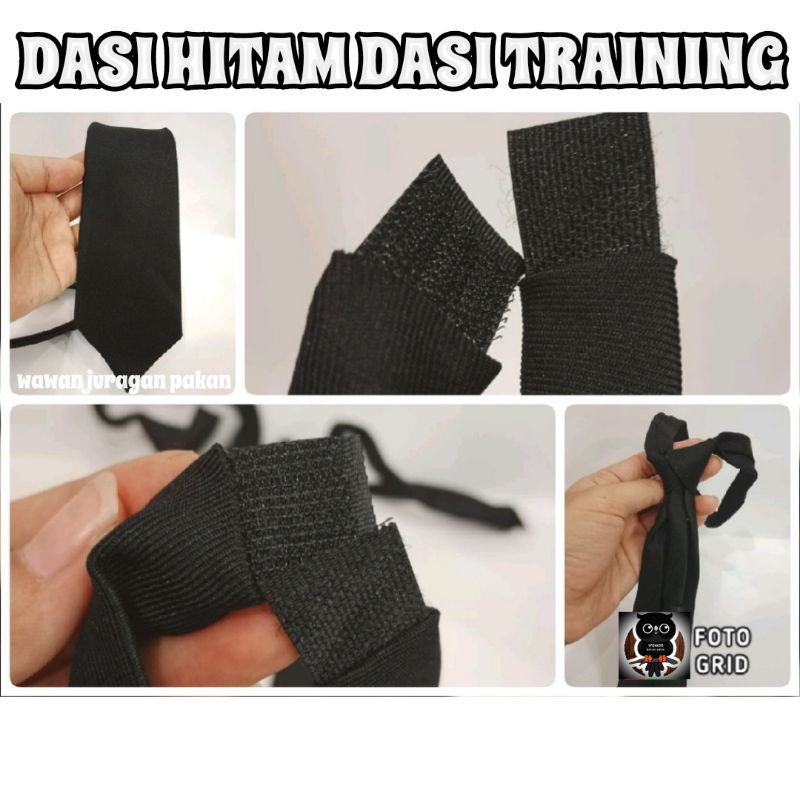 DASI HITAM DASI TRAINING DASI POLOS DASI OSPEK DASI INSTAN