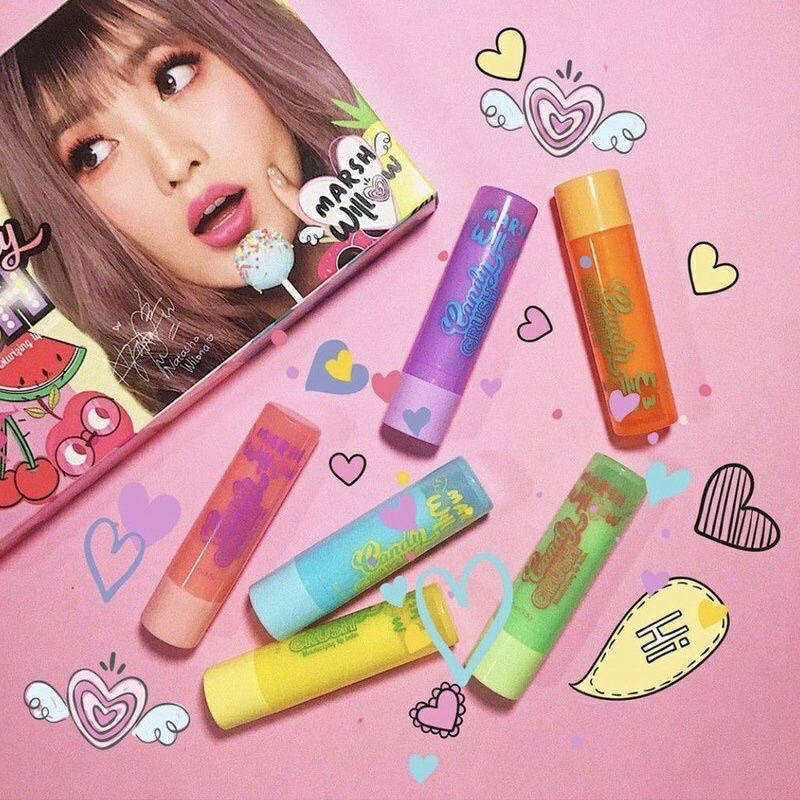 Marswillow candy rush lip balm