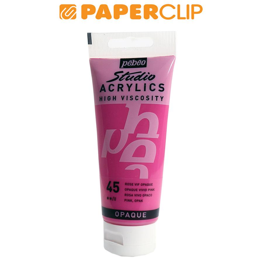 

CAT PEBEO ACRYLIC 100ML OPAQUE VIVID PINK 831-045