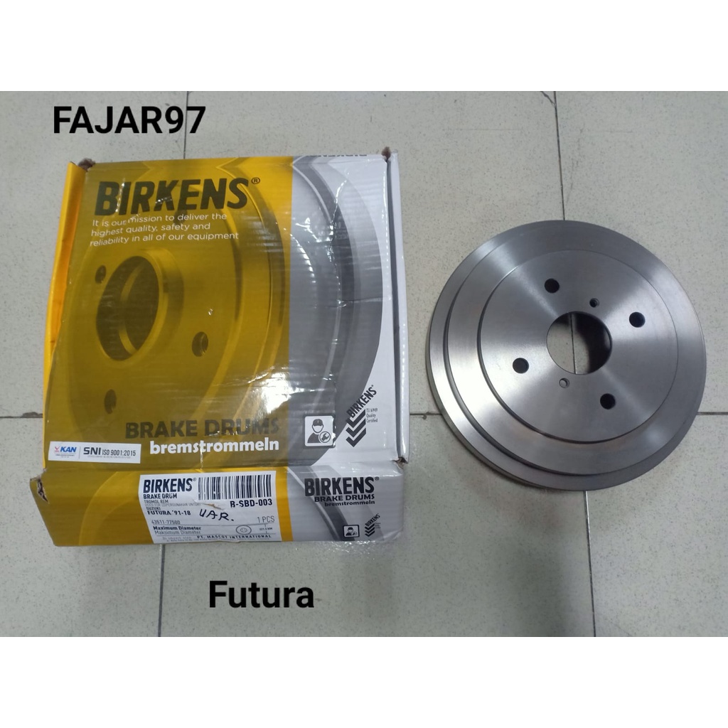 Tromol belakang Brake drum rear suzuki Futura BIRKENS