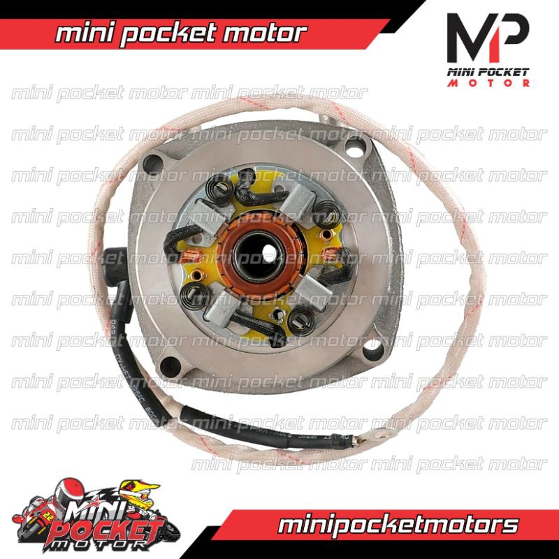 Dinamo Starter Kit Motor Mini GP- Mini Trail- Mini ATV 50cc ( Mesin Tarik / Pullstarter )