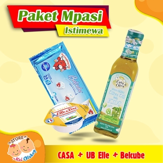 Paket Lengkap Mpasi Evoo For Kids 250ml 10 Cup Unsalted Butter Keju Belcube 24 Cubes Shopee Indonesia